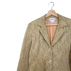 Charles Gray | Vintage Regencycore Brocade Long Line Jacket